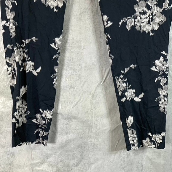 INC International Concepts Men's Deep Black Slim-Fit Floral Suit Pants SZ 40 - Picture 7 of 11